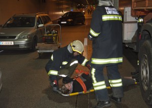 PKW Unfall A9 Ottsdorftunnel