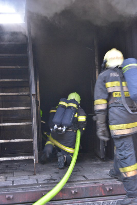 Hot Fire Training in Kirchdorf, 03. Sept 2013