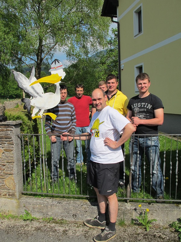 Gratulation zum Nachwuchs: Daniela und Jürgen zum Maximilian