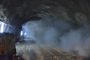 Feuerwehrübung A9 Spering-Tunnel