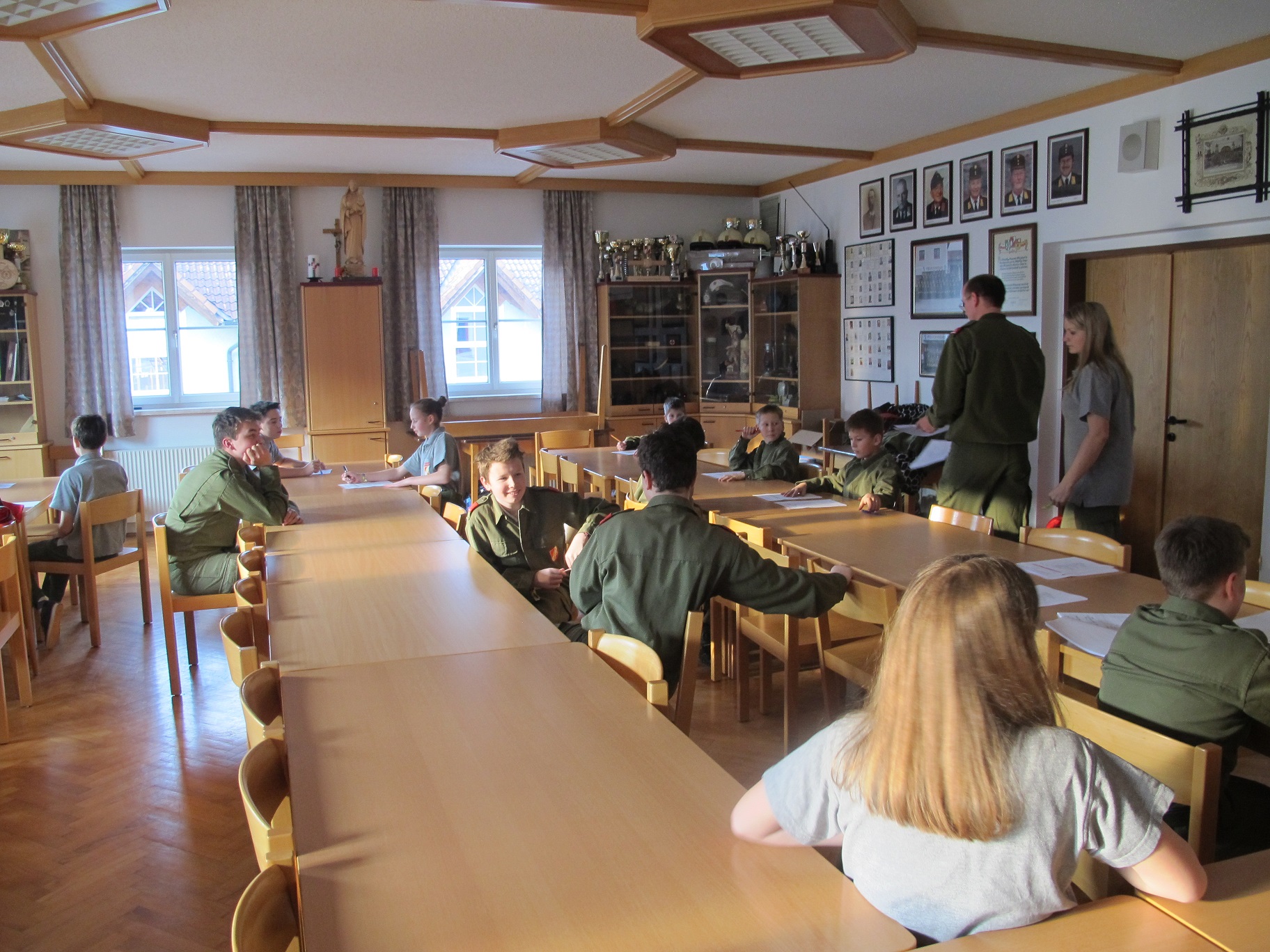 Erprobung der FW Jugend + Nacht im Feuerwehrhaus 26.02.2016