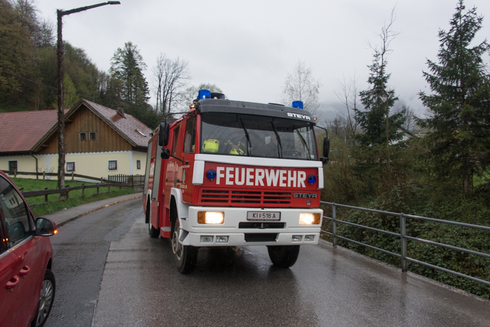 Kaminbrand um 18:35 und BMA A9 um 15:37 am 8. April 2016 Uhr