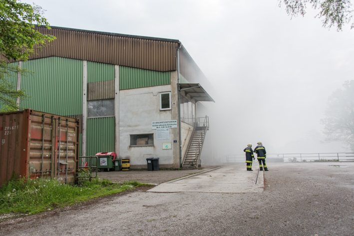 15. Mai 2016, Brand Abfallwirtschaftszentrum Inzersdorf