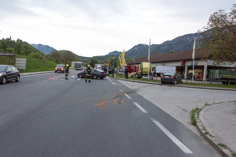 Schwerer Verkehrsunfall auf der B138, 12. Mai 2017