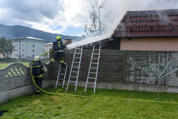 Brand in Kirchdorf, 18. Sept 2017