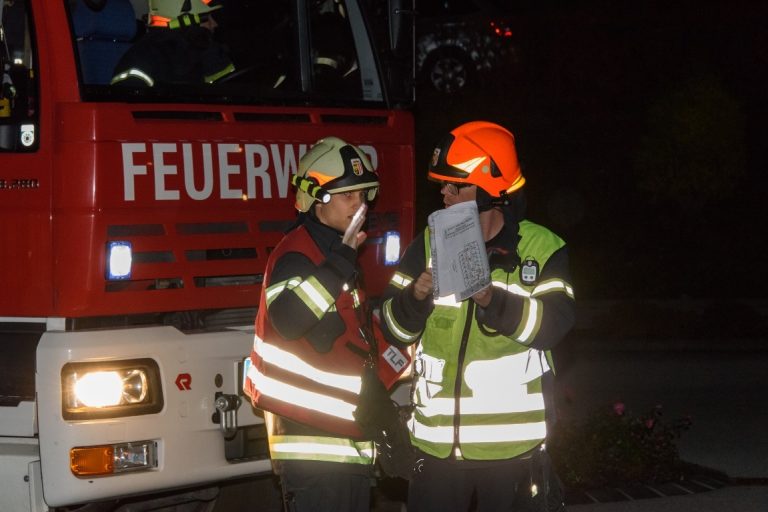 Teilnahme bei der Übung der FF Kirchdorf im Altersheim, 10. Nov 2017