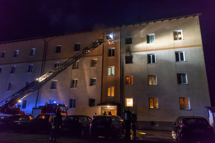 Wohnungsbrand in Kirchdorf, 23. Mai 2018