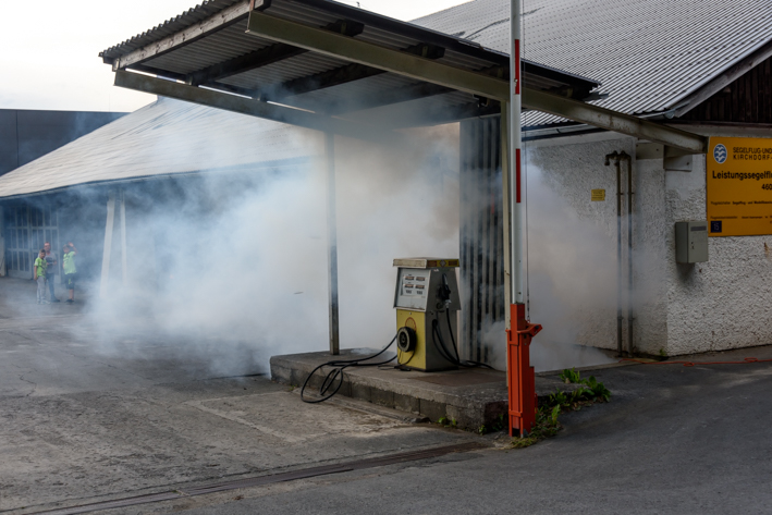 Monatsübung am Flugplatz Micheldorf, 8. Juni 2018