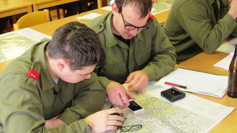 Funklehrgang des Bezirks Kirchdorf im FW Haus Micheldorf, Jänner 2019