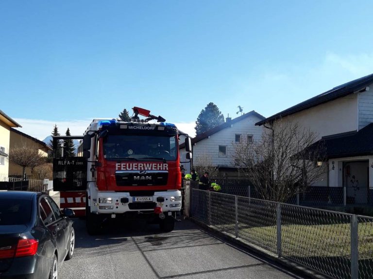 Kaminbrand, 23. Februar 2019, Micheldorf