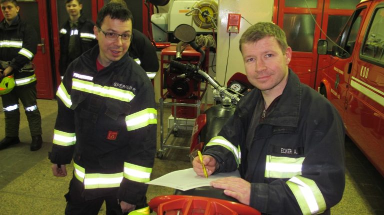 Zugsübung 8. Februar 2019 FF Micheldorf