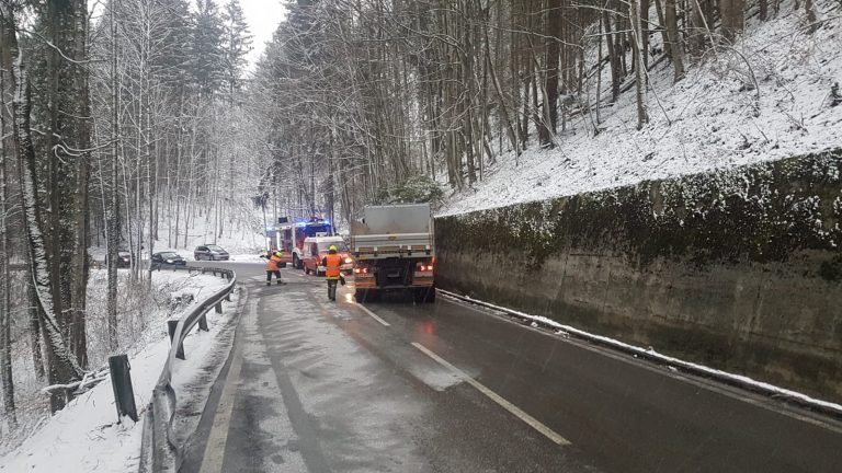 Ölspur mit großer Auswirkung, 12. März 2019, Ziehberg, Micheldorf