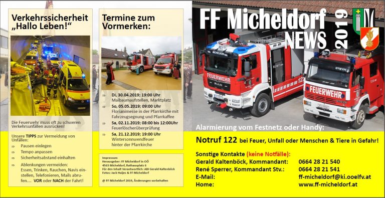Die FF Micheldorf bitte um Ihre Unterstützung bei der Haussammlung