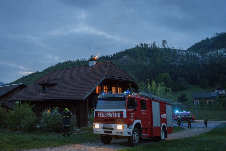 Kaminbrand im Wienerweg, 6. Mai 2019