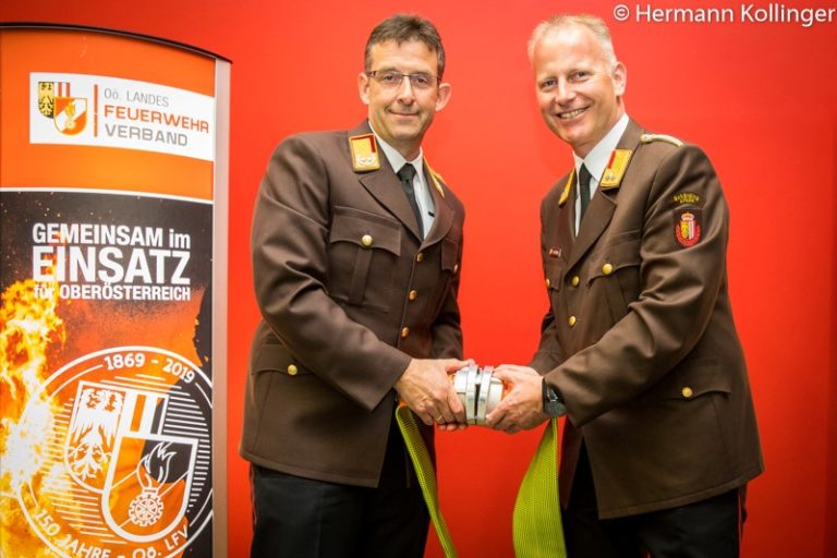 Gratulation an den neuen Landesfeuerwehrkommandanten  LBD Robert Mayer