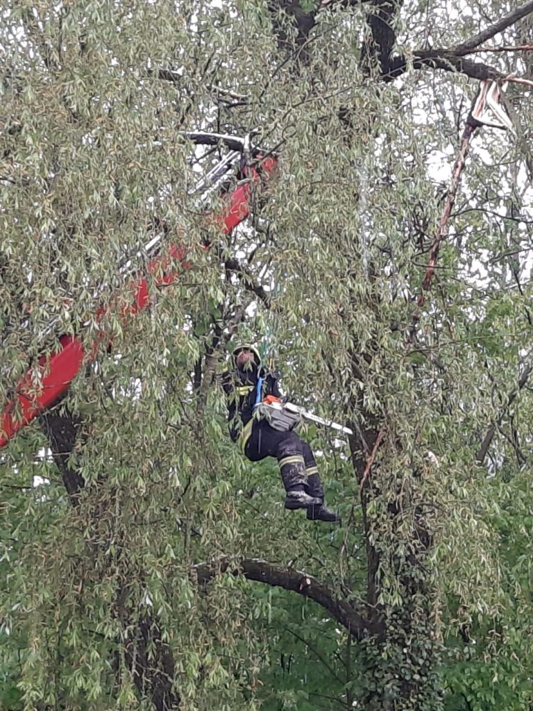 Schneedruckeinsatz 05. Mai 2019, Micheldorf