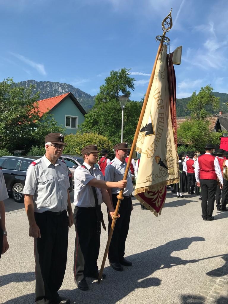 Fronleichnamsprozession, Pfarre Micheldorf, 20. Juni 2019