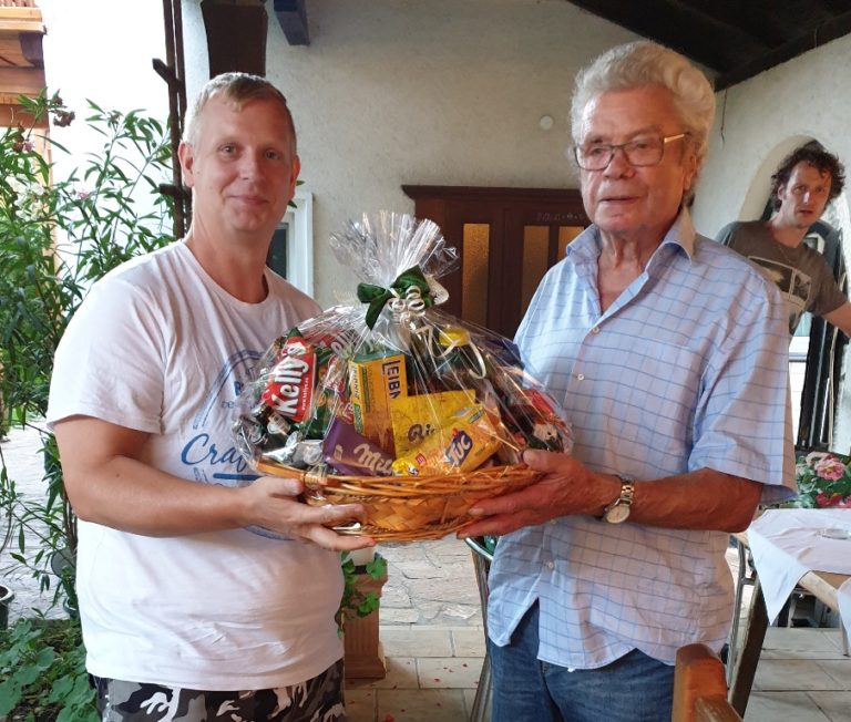 Gratulation unserem Ehrenkommandant E-ABI Franz Amesberger zu seinem 80er