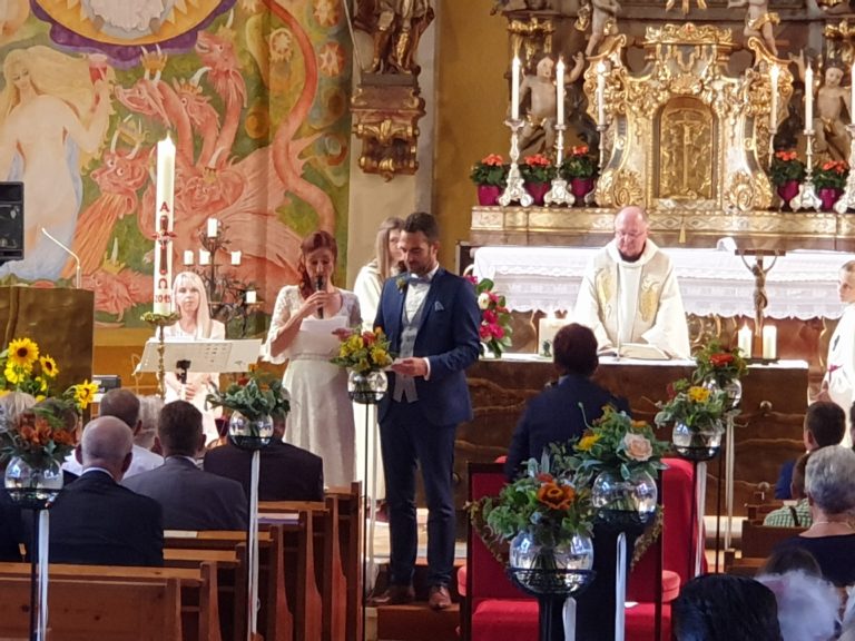 Hochzeit unserer Pam und Tobi, 24. August 2019