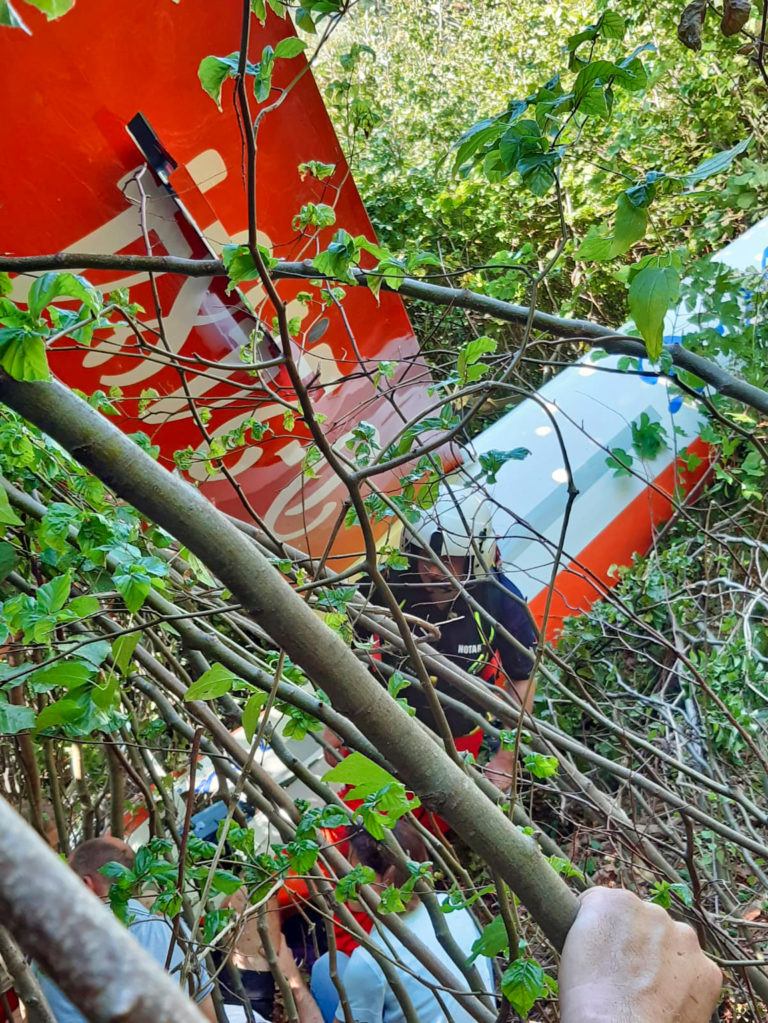Absturz eines Segelflieger in Micheldorf am Pröller, 15. September 2019