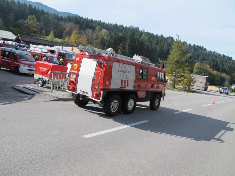 Übung in Steinbach/Ziehberg, 19. Oktober 2019