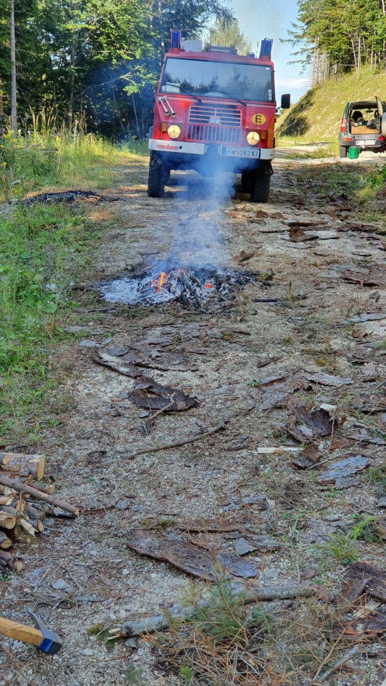 Waldbrand verhindert, 19. August 2020