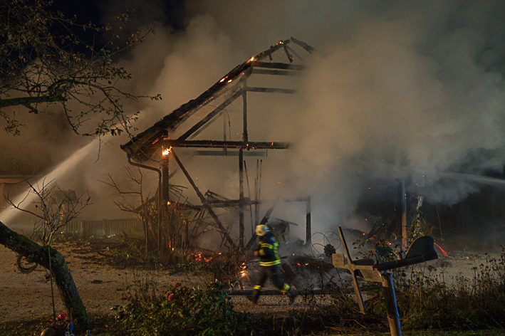 Wohnhausbrand in Molln am Sonntag, 8. November 2020