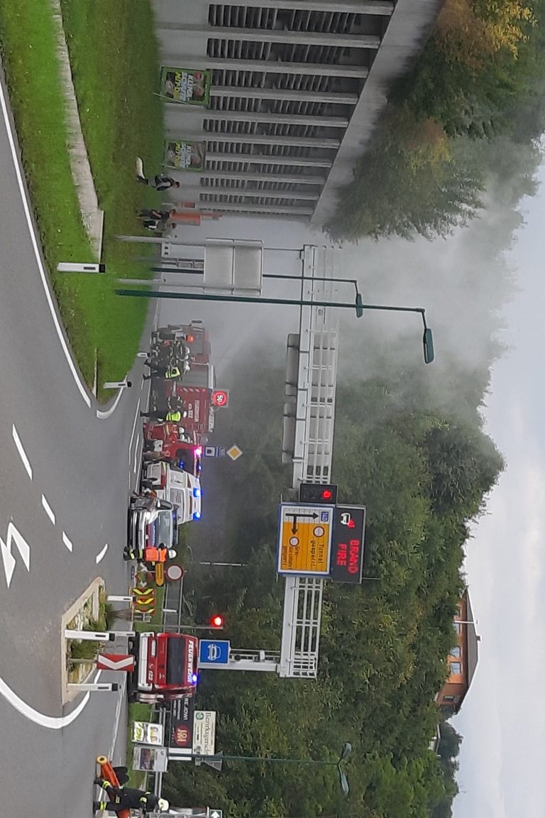 Tunnelübung Tunnel Grünburg, 18. September 2021