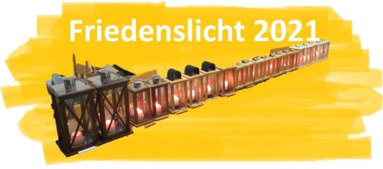 Friedenslicht 2021 am 24. Dezember 2021 ausgetragen. DANKE an ALLE!