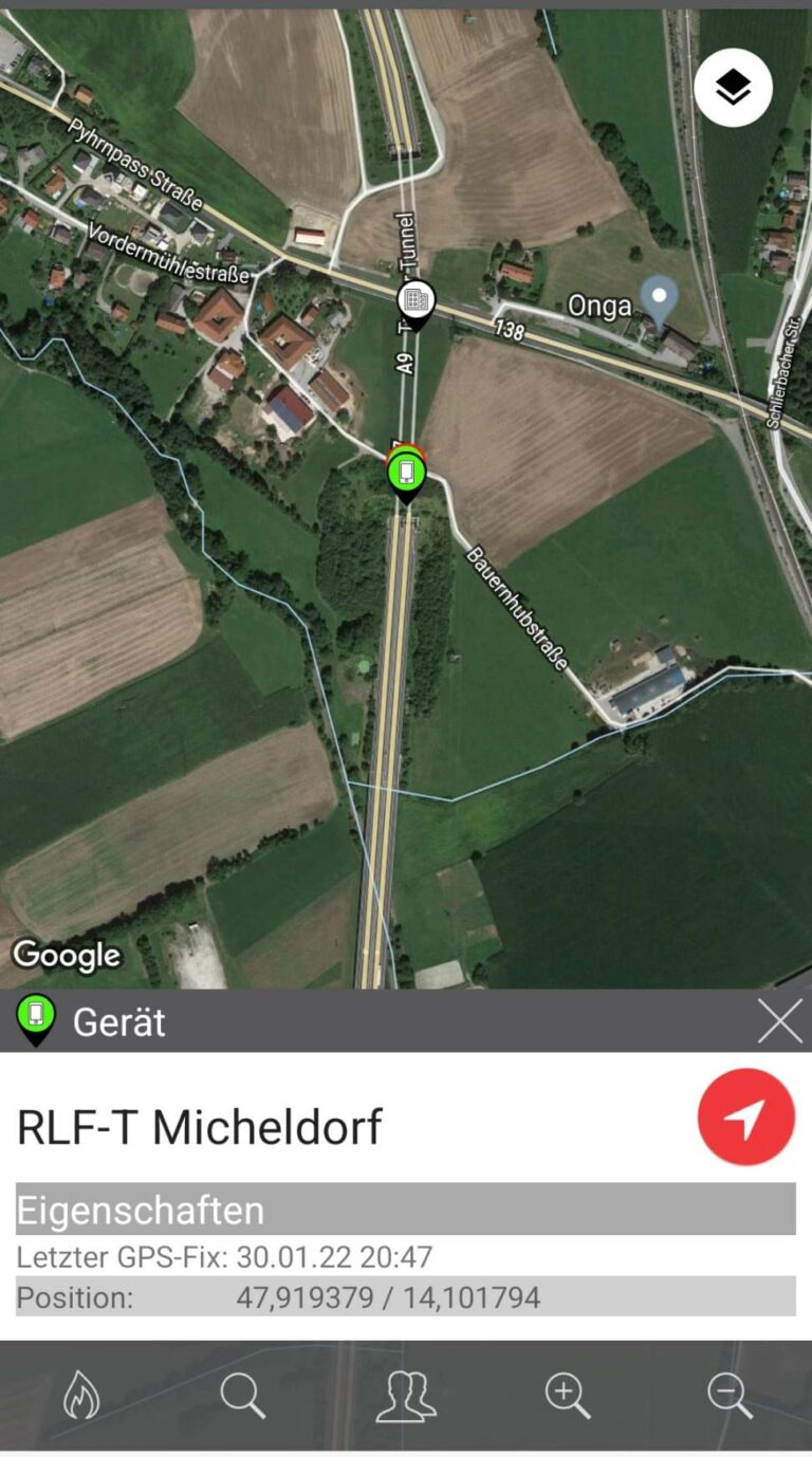 Brandmeldealarm auf der A9 im Tretter Tunnel, 30. Jänner 2022