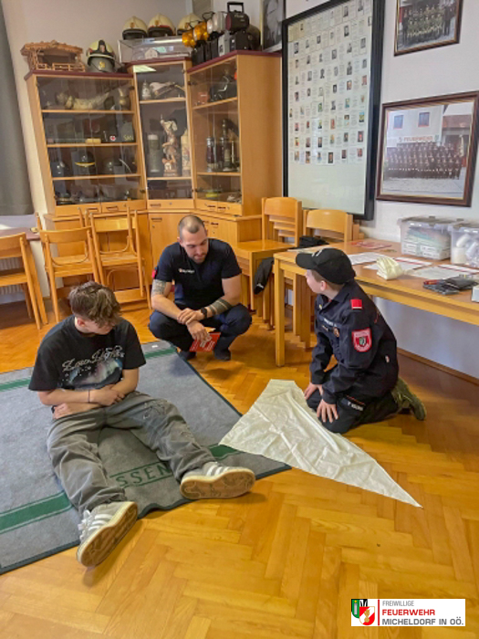 Erprobung der Micheldorfer Feuerwehrjugend am 2. März 2024