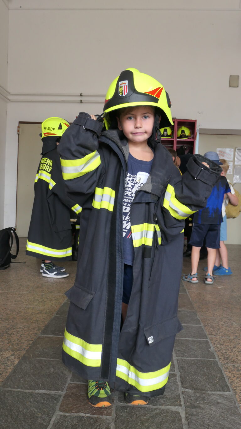 Ferienspaß bei der Feuerwehr Micheldorf,