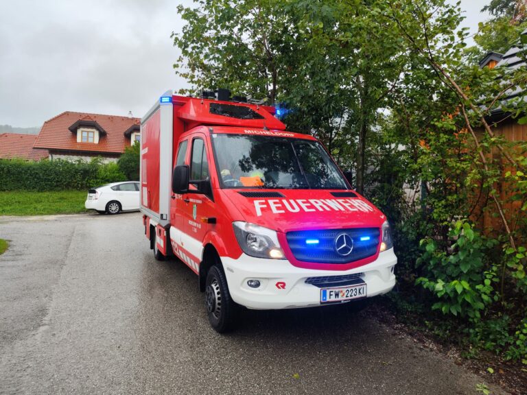 Andauernde Regenfälle – Mehrere Einsätze in Micheldorf, 14. bis 15. Sept 2024