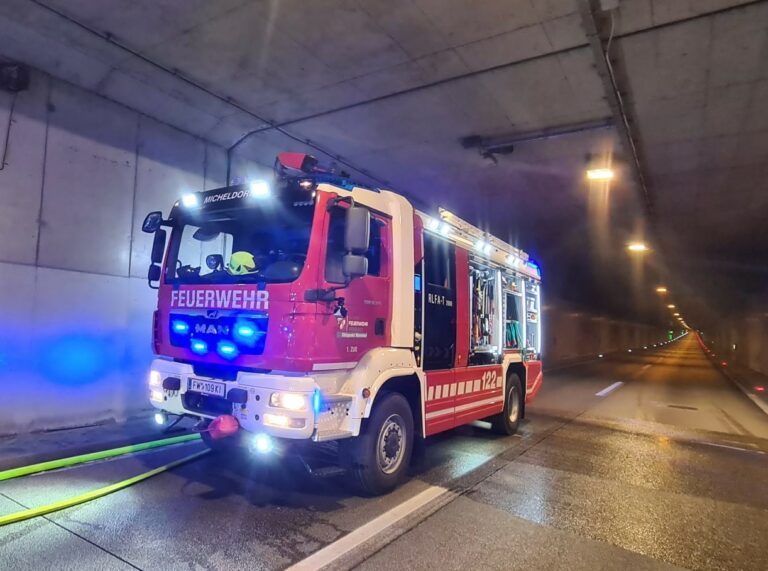Brandmeldealarm auf A9 am 16. Dezember 2024