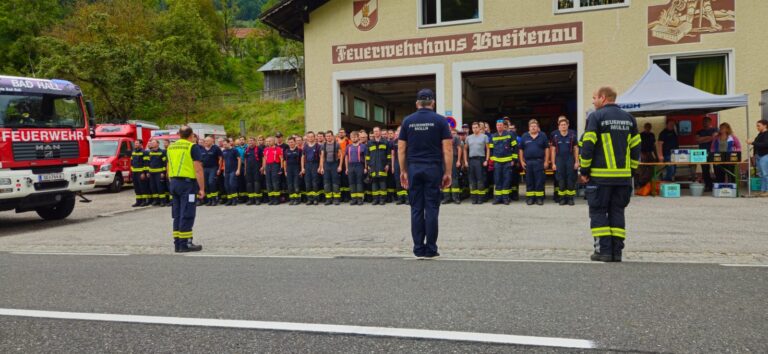 Großübung „Brand Alarmstufe 3“ in der Breitenau