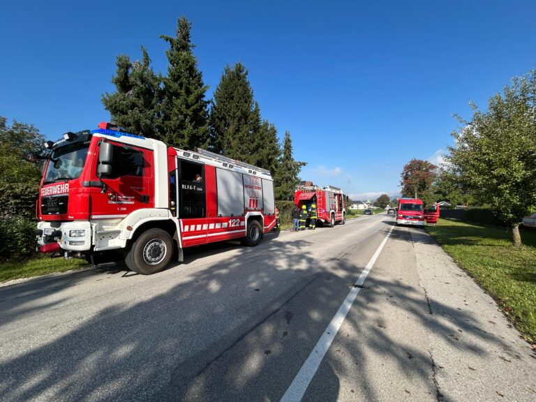 Brand im Freien am 03. Oktober 2025