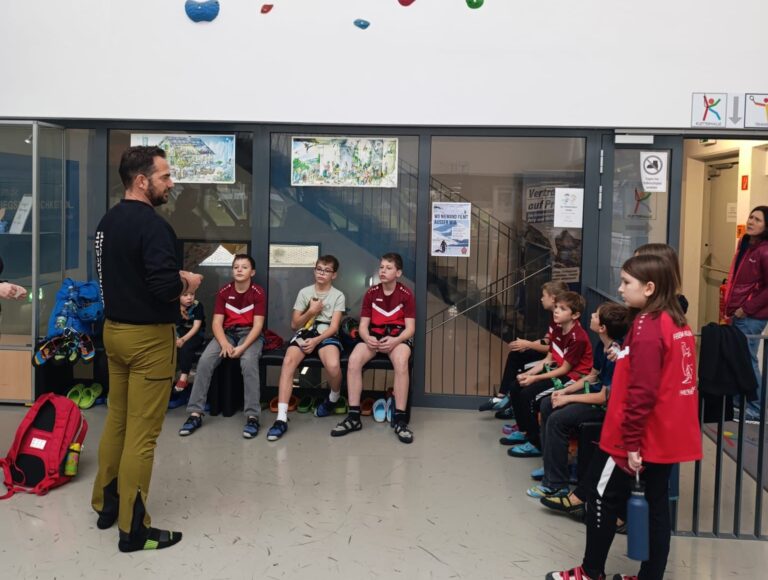 Kletterspaß bei der Jugend am 15. November 2025