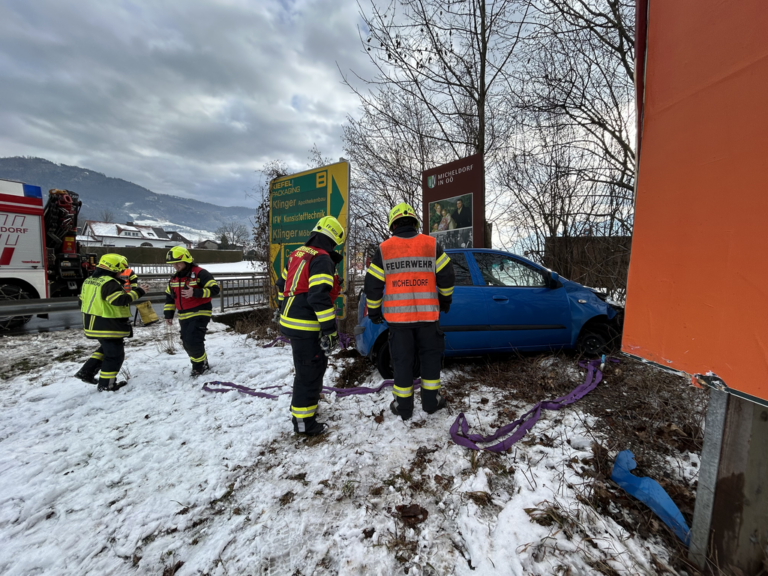 Personenrettung Verkehrsunfall am 13. Jänner 2026
