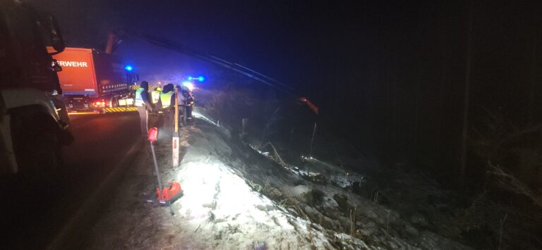 Verkehrsunfall Aufräumarbeiten am 02. Februar 2026