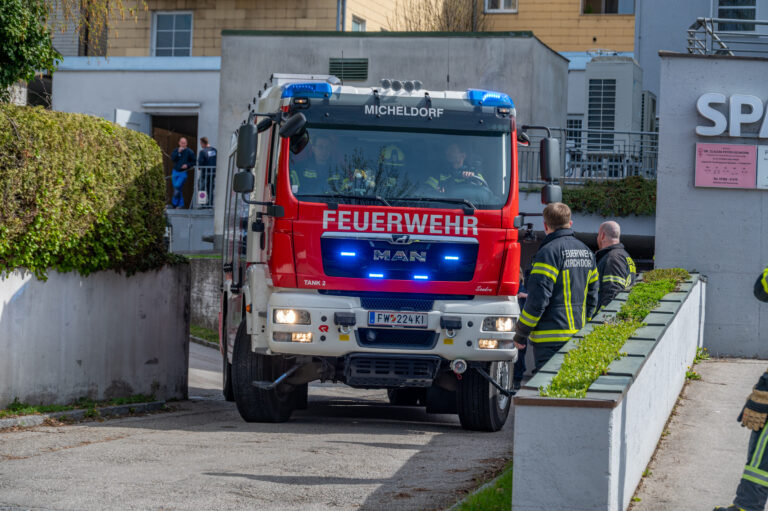 Brand Gebäude in Kirchdorf am 09. April 2026