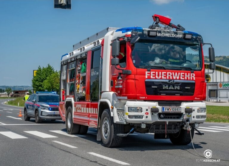 Verkehrsunfall auf B138 am 24. Mai 2026