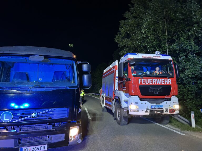 Verkehrsunfall Aufräumarbeiten am 29. Mai 2026