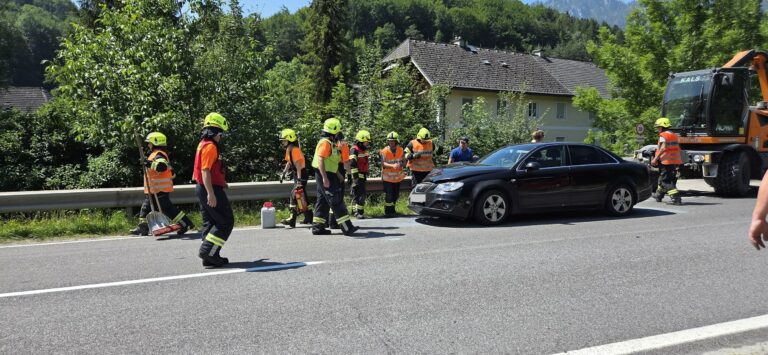 Verkehrsunfall Aufräumarbeiten am 27. Juni 2026