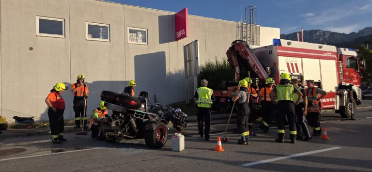 Verkehrsunfall Personenrettung am 09. August 2026