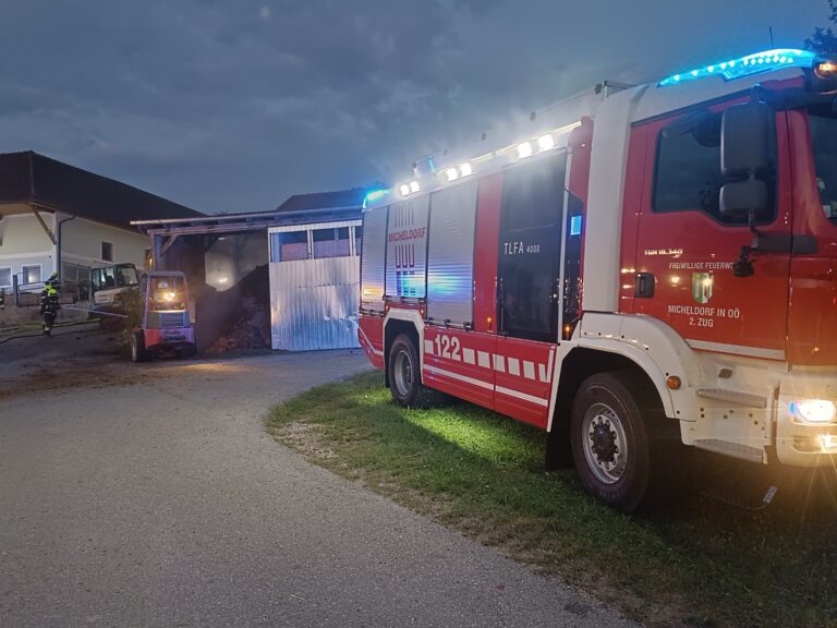 Brandverdacht am 22. August 2026