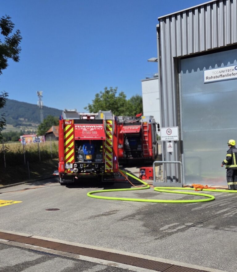 Brand Industrie am 15.August 2026